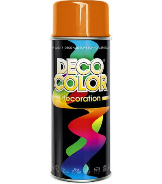 DECO COLOR DECORATION 400 ml аэразоль декоративная краска оранжевый